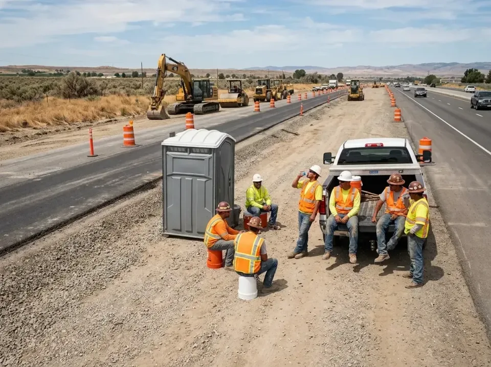 highway-road-construction-crew-007 — frequently asked questions, Porta Potty and Restroom Rentals in Dunlap, TN